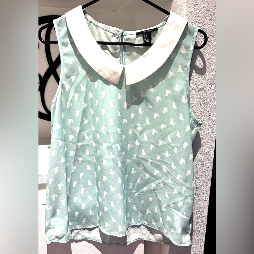 Forever 21 Sleeveless Blouse